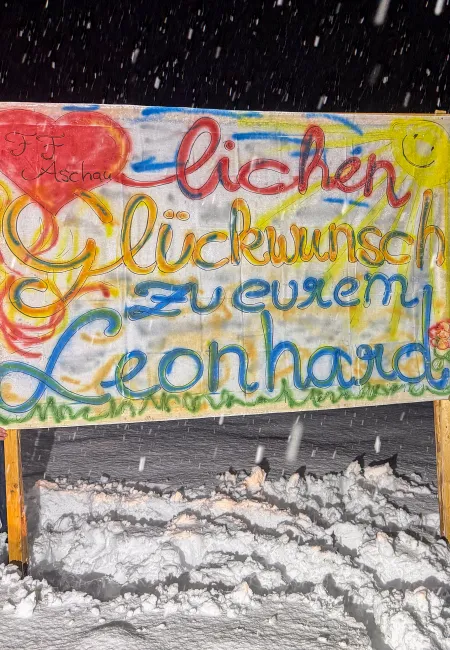 Storch gelandet!